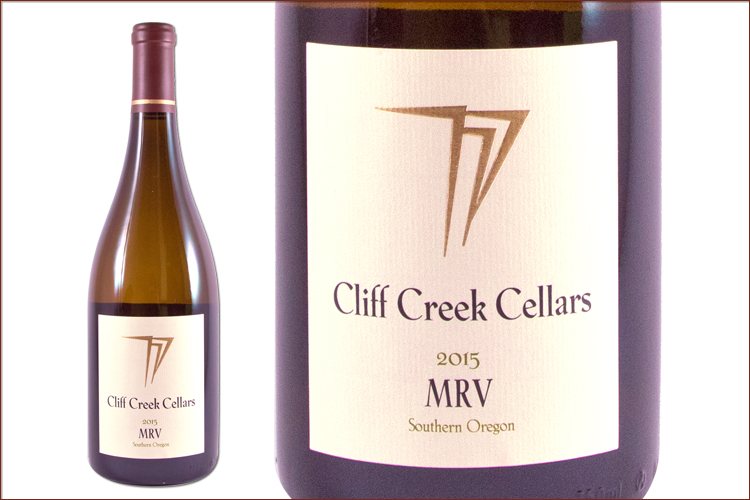 Cliff Creek Cellars 2015 MRV