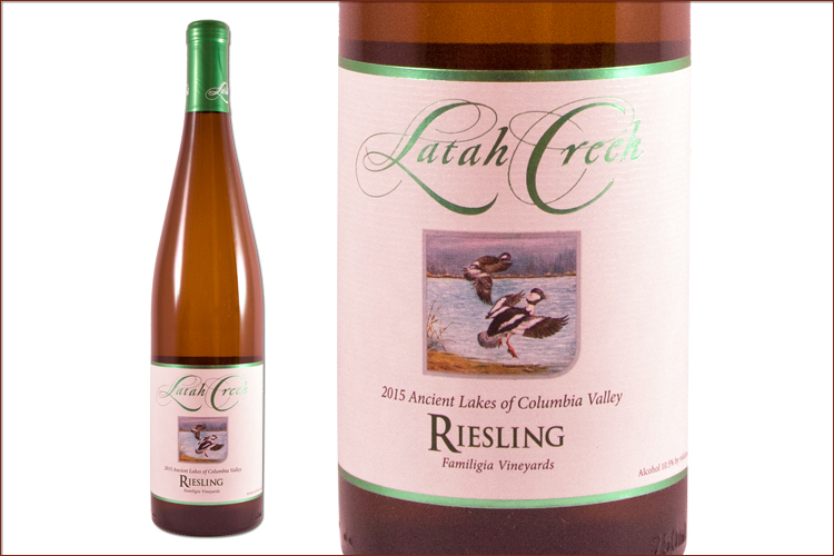 Latah Creek Wine Cellars 2015 Riesling