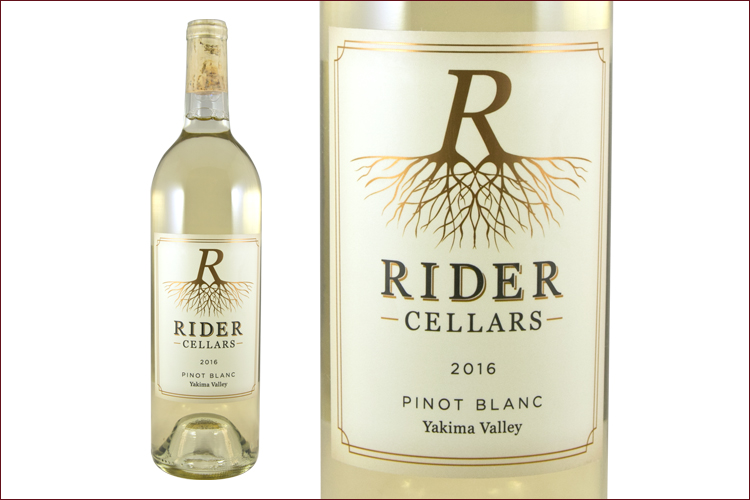 Rider Cellars 2016 Pinot Blanc