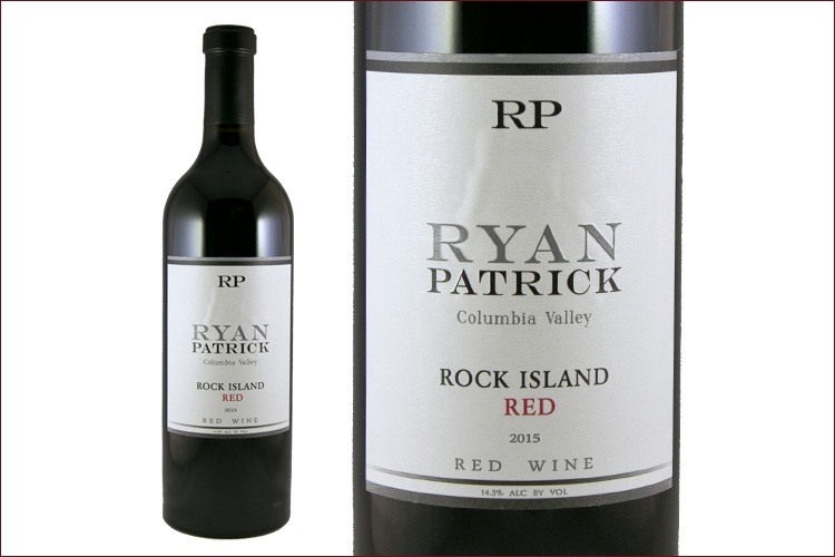 Ryan Patrick Wines 2015 Rock Island Red wine bottle