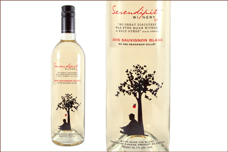 Serendipity Winery 2015 Sauvignon Blanc
