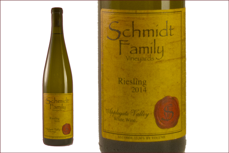 Schmidt Family Vineyards 2014 Riesling