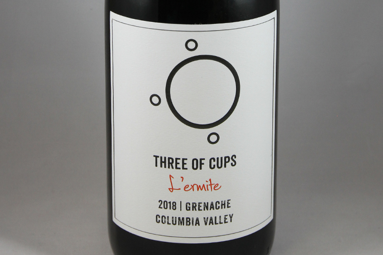 Three of Cups Winery 2018 Lermite Grenache