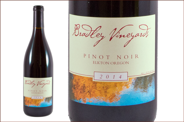 Bradley Vineyards 2014 Pinot Noir wine bottle