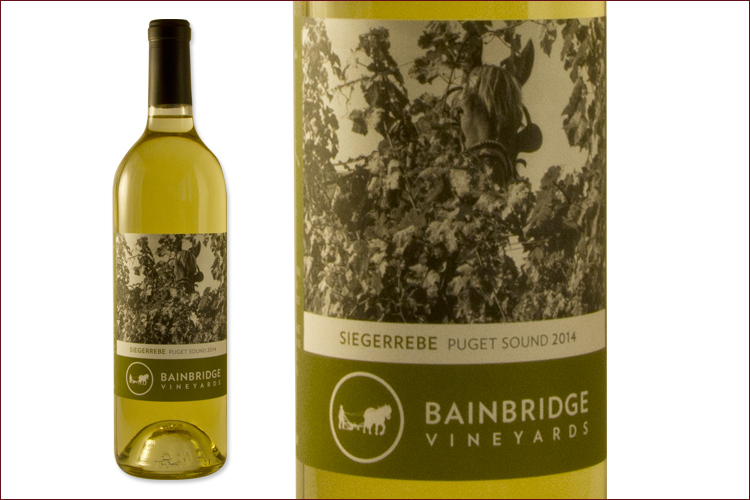 Bainbridge Vineyards 2014 Siegerrebe
