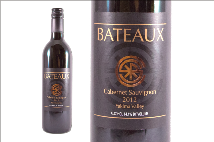 Bateaux Cellars 2012 Cabernet Sauvignon wine bottle