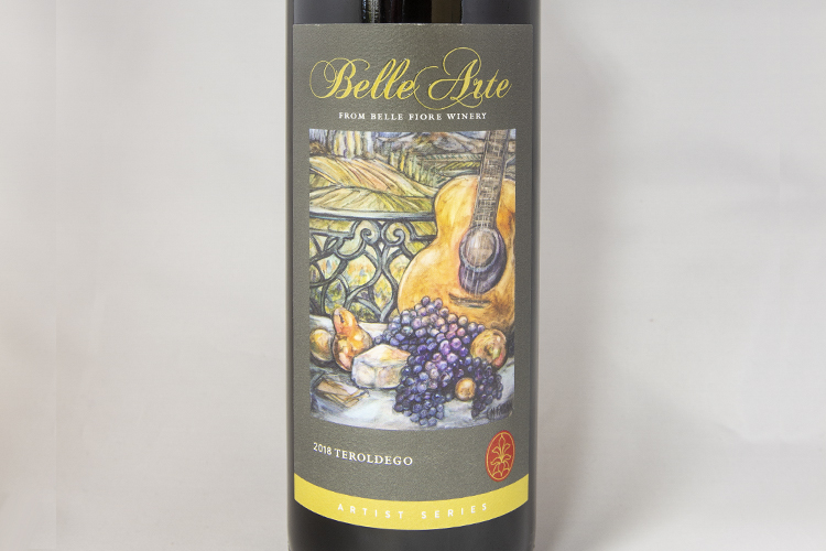 Belle Fiore Winery 2018 Belle Arte Teroldego