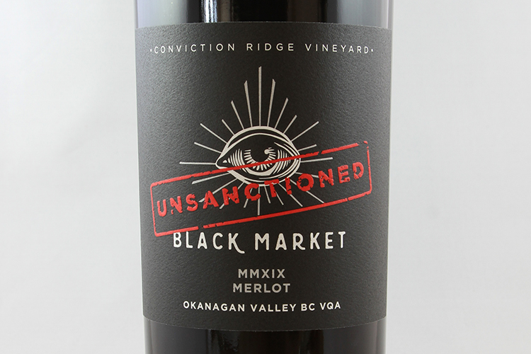 Black Market Wine Co. 2019 Unsanctioned Series Merlot