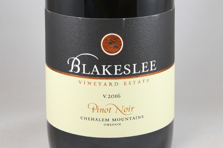 Blakeslee Vineyard Estate 2016 Estate Pinot Noir