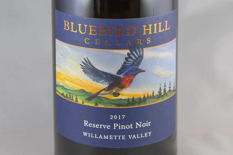 Bluebird Hill Cellars 2017 Reserve Pinot Noir