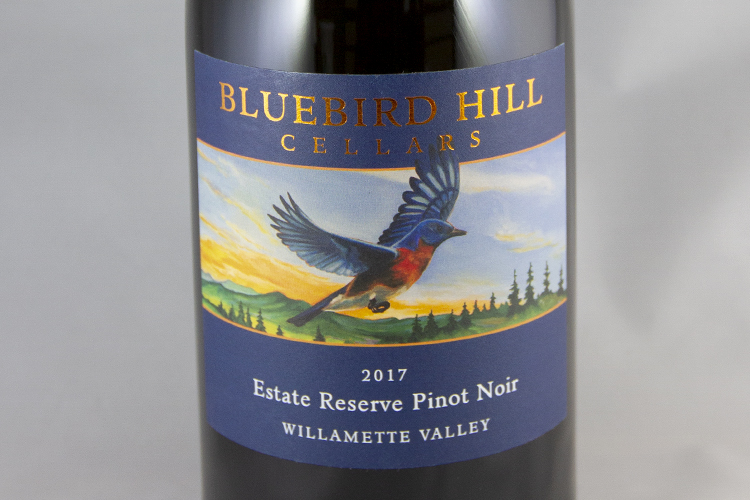 Bluebird Hill Cellars 2017 Estate Reserve Pinot Noir