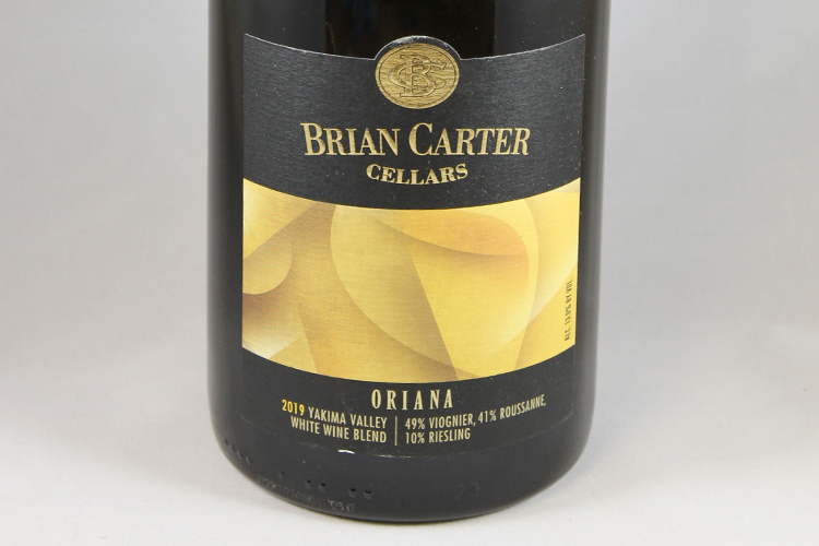 Brian Carter Cellars 2019 Oriana