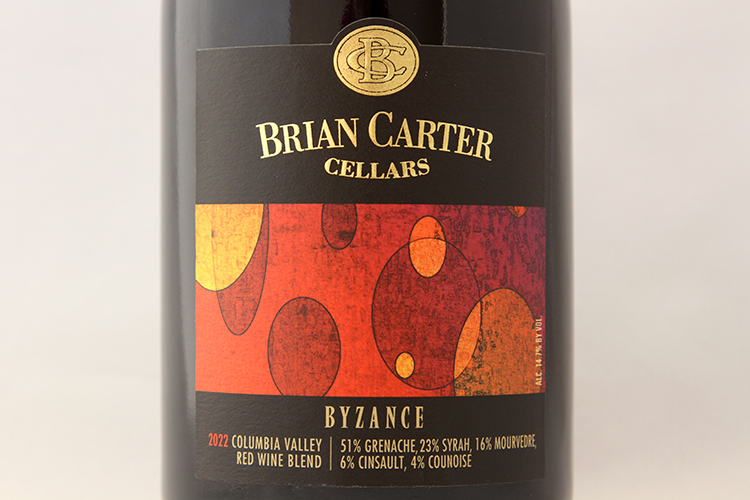 Brian Carter Cellars 2022 Byzance