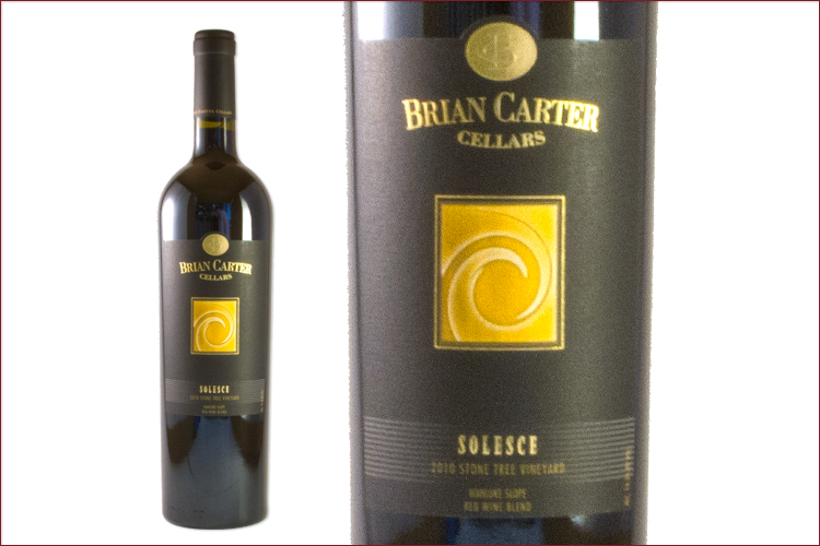 Brian Carter Cellars 2010 Solesce wine bottle