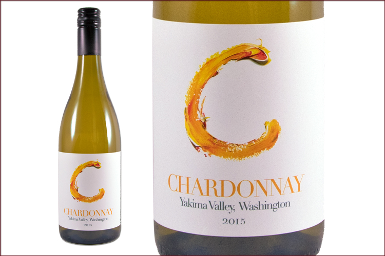 Northwest Cellars 2015 Chardonnay wine bottle