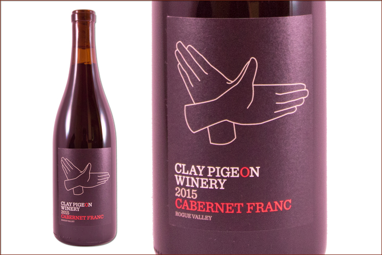 Clay Pigeon Winery 2015 Cabernet Franc wine bottle