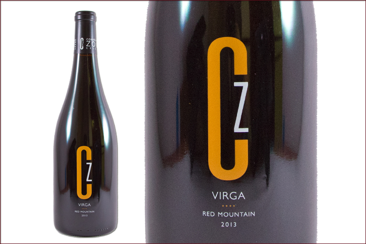 Convergence Zone Cellars 2013 Virga Red Blend wine bottle