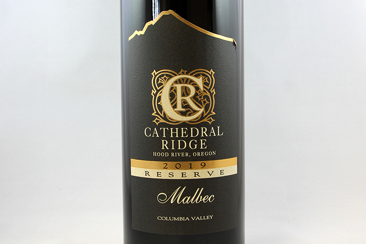 Cathedral Ridge Winery 2019 Malbec Reserve