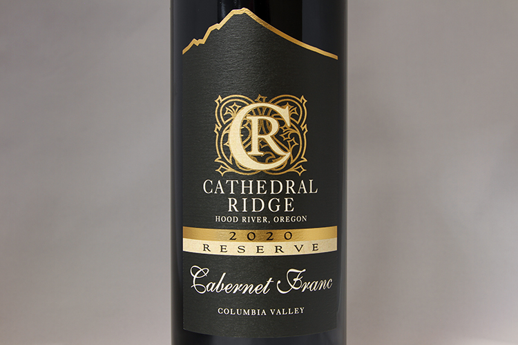 Cathedral Ridge Winery 2020 Reserve Cabernet Franc