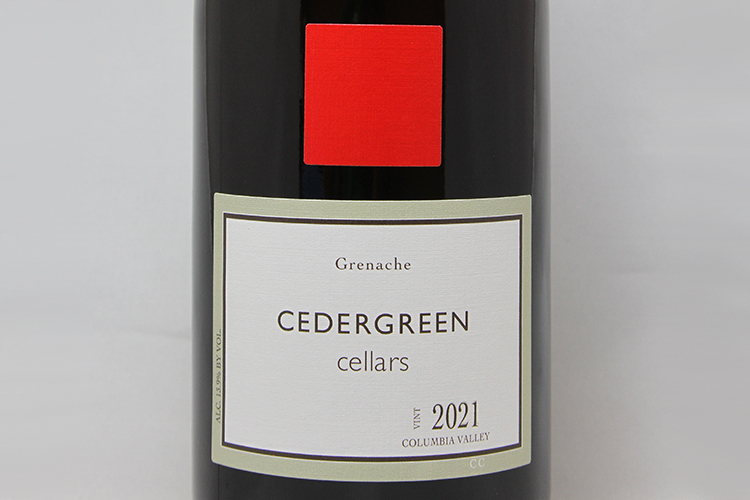 Cedergreen Cellars 2021 Grenache