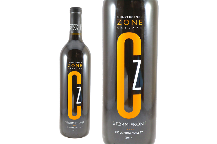 Convergence Zone Cellars 2014 Storm Front wine bottle