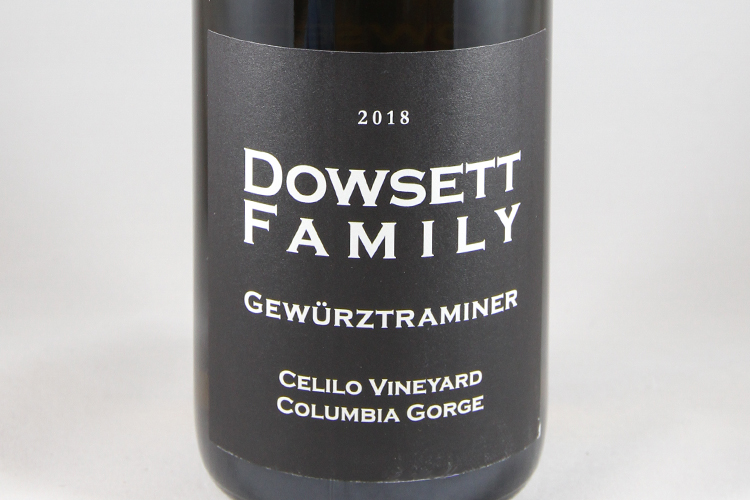 Dowsett Family Winery 2018 Gewurztraminer