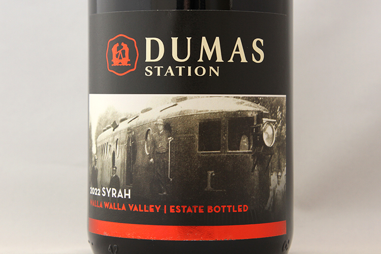 Dumas Station Wines 2022 Syrah