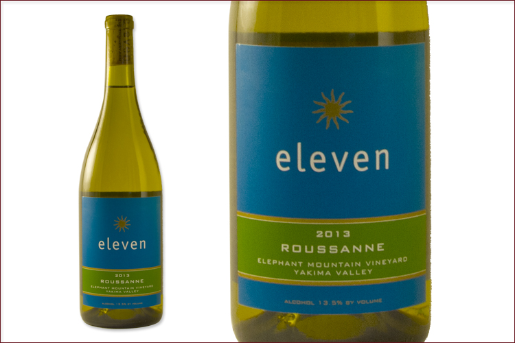 Eleven Winery 2013 Rousanne bottle