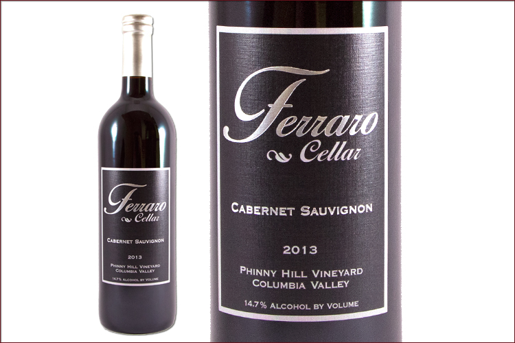 Ferraro Cellar 2013 Cabernet Sauvignon wine bottle