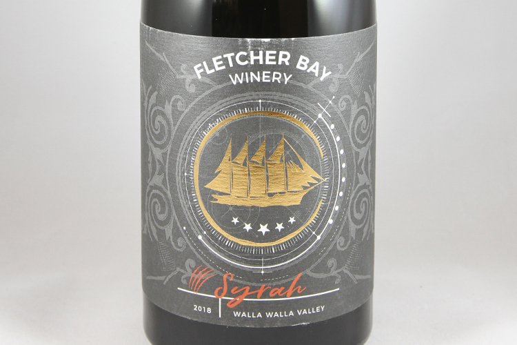 Fletcher Bay Winery 2018 Syrah