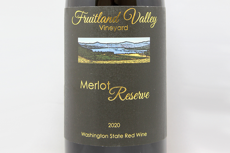 Fruitland Valley Vineyard & Winery 2020 Merlot Reserve