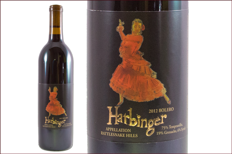 Harbinger Winery 2012 Bolero wine bottle