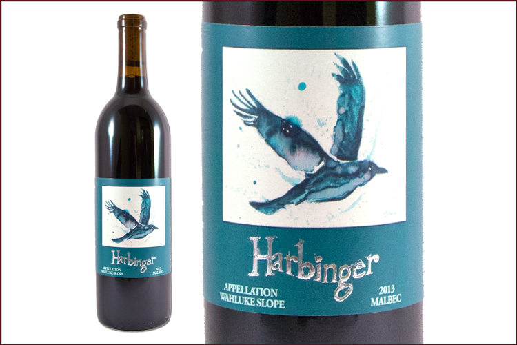 Harbinger Winery 2013 Malbec wine bottle