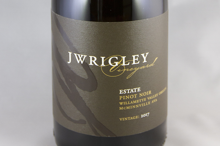 J Wrigley Vineyards 2017 Estate Pinot Noir
