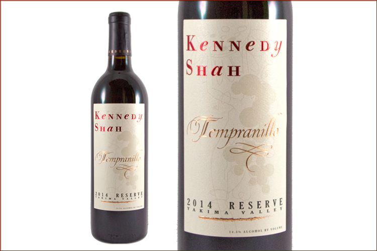 Kennedy Shah 2014 Reserve Tempranillo wine bottle