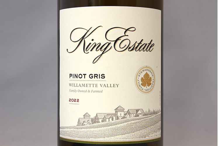 King Estate Winery 2022 Pinot Gris
