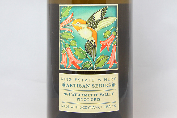 King Estate Winery 2024 Artisan Series Pinot Gris