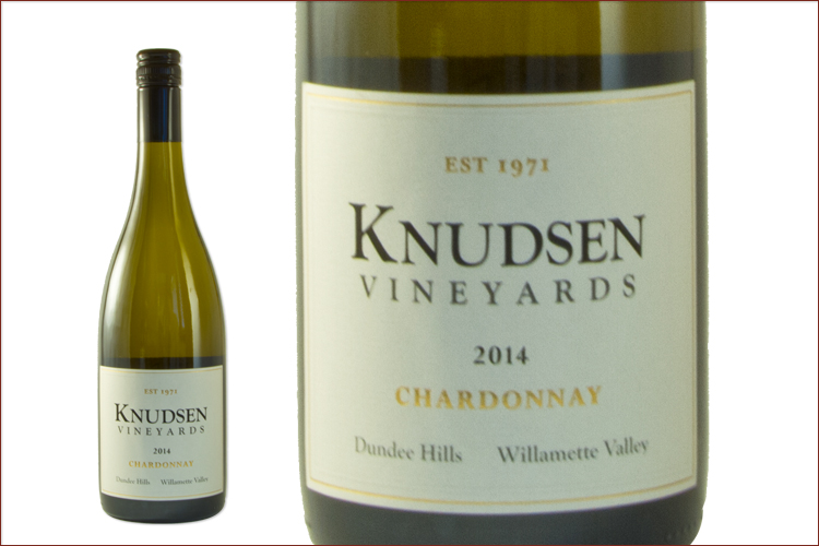 Knudsen Vineyards 2014 Chardonnay wine bottle