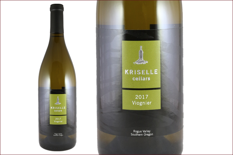 Kriselle Cellars 2017 Viognier bottle