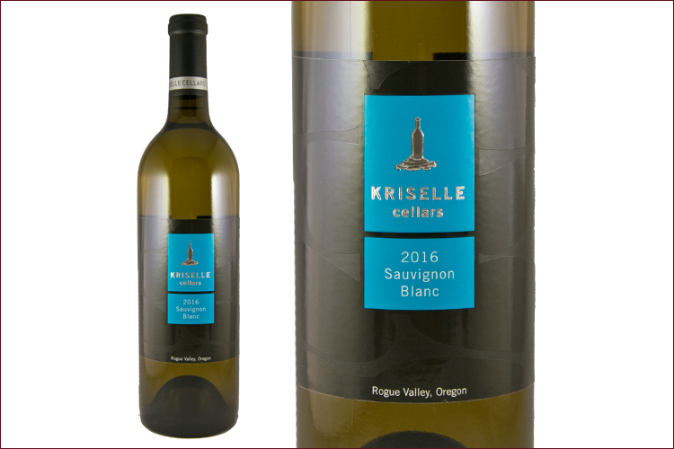 Kriselle Cellars 2016 Sauvignon Blanc wine bottle