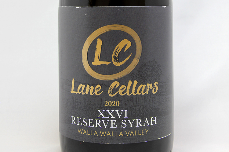 Lane Cellars 2020 XXVI Reserve Syrah
