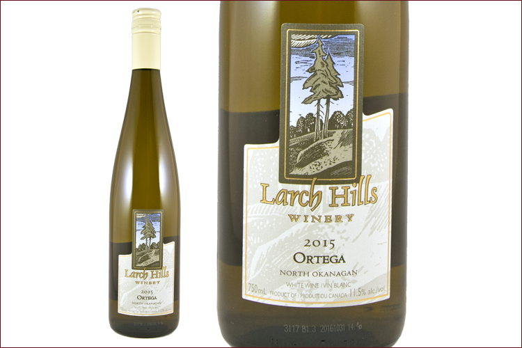 Larch Hills Winery 2015 Ortega wine bottle