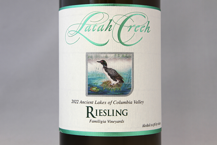 Latah Creek Wine Cellars 2022 Riesling