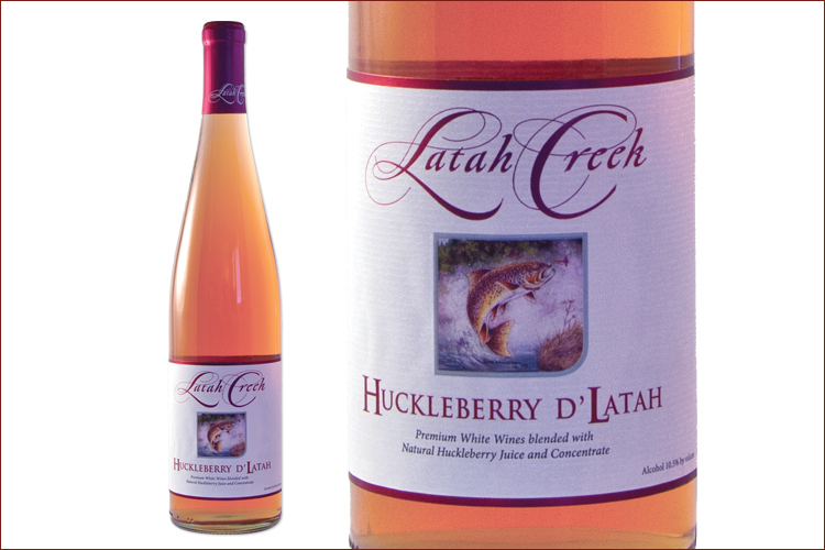 Latah Creek Wine Cellars NV Huckleberry d�Latah bottle