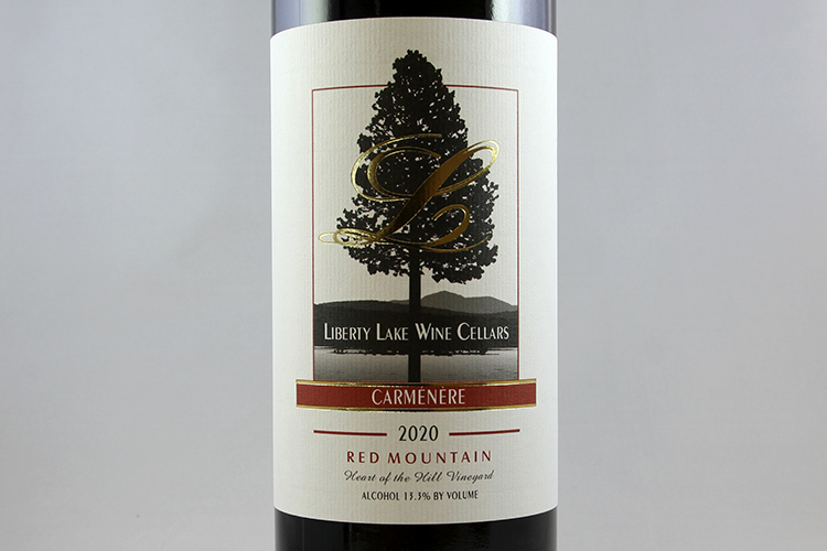 Liberty Lake Wine Cellars 2020 Heart of the Hill Vineyard Carmenere
