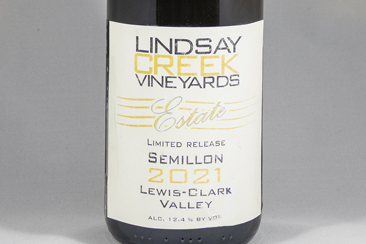Lindsay Creek Vineyards 2021 Semillon