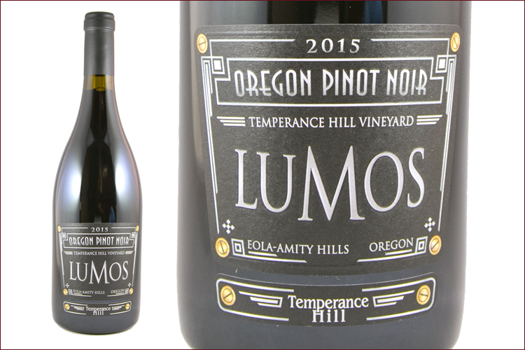 Lumos Wine Co. 2015 Temperance Hill Vineyard Pinot Noir