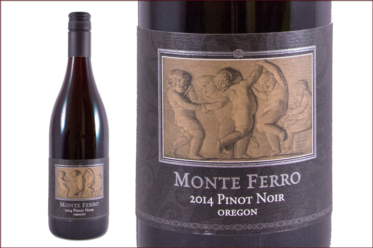 Monte Ferro 2014 Pinot Noir wine bottle