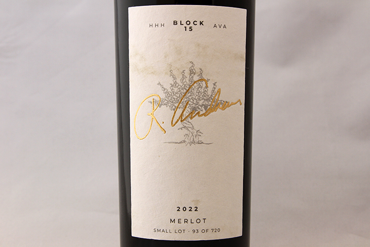 McKinley Springs Winery 2022 R. Andrews Merlot