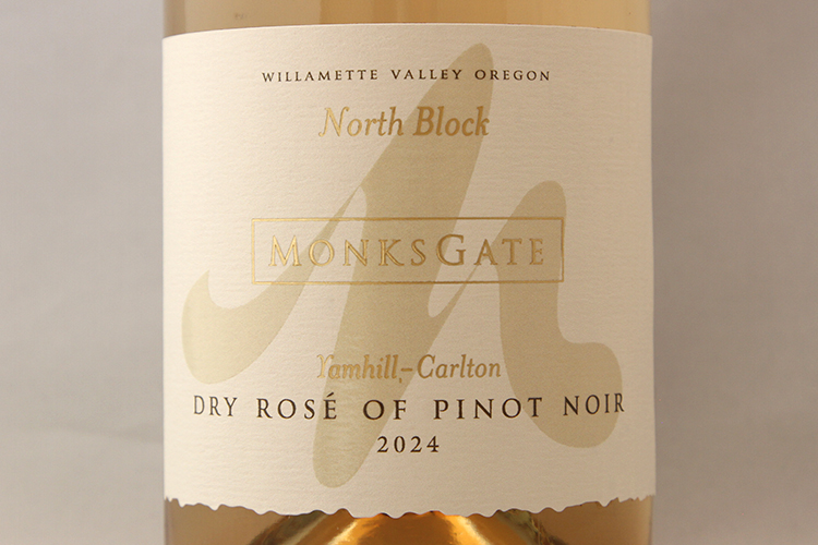 MonksGate Vineyard 2024 North Block Dry Rose of Pinot Noir